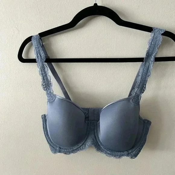 NWOT Wacoal Vivid Encounter Underwire T-
Shirt  Bra Flint Stone 32D - Picture 1 of 4